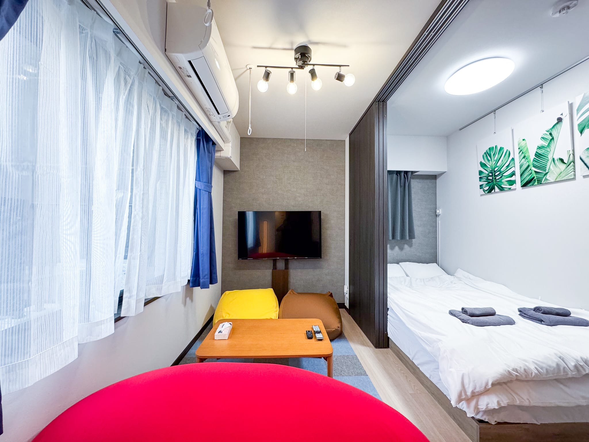 Triphome Higashi Shinjuku 旅屋東新宿|藍白清新系裝潢風 / 步行可到東京最大韓國城與新宿商圈 - 實景照片 3