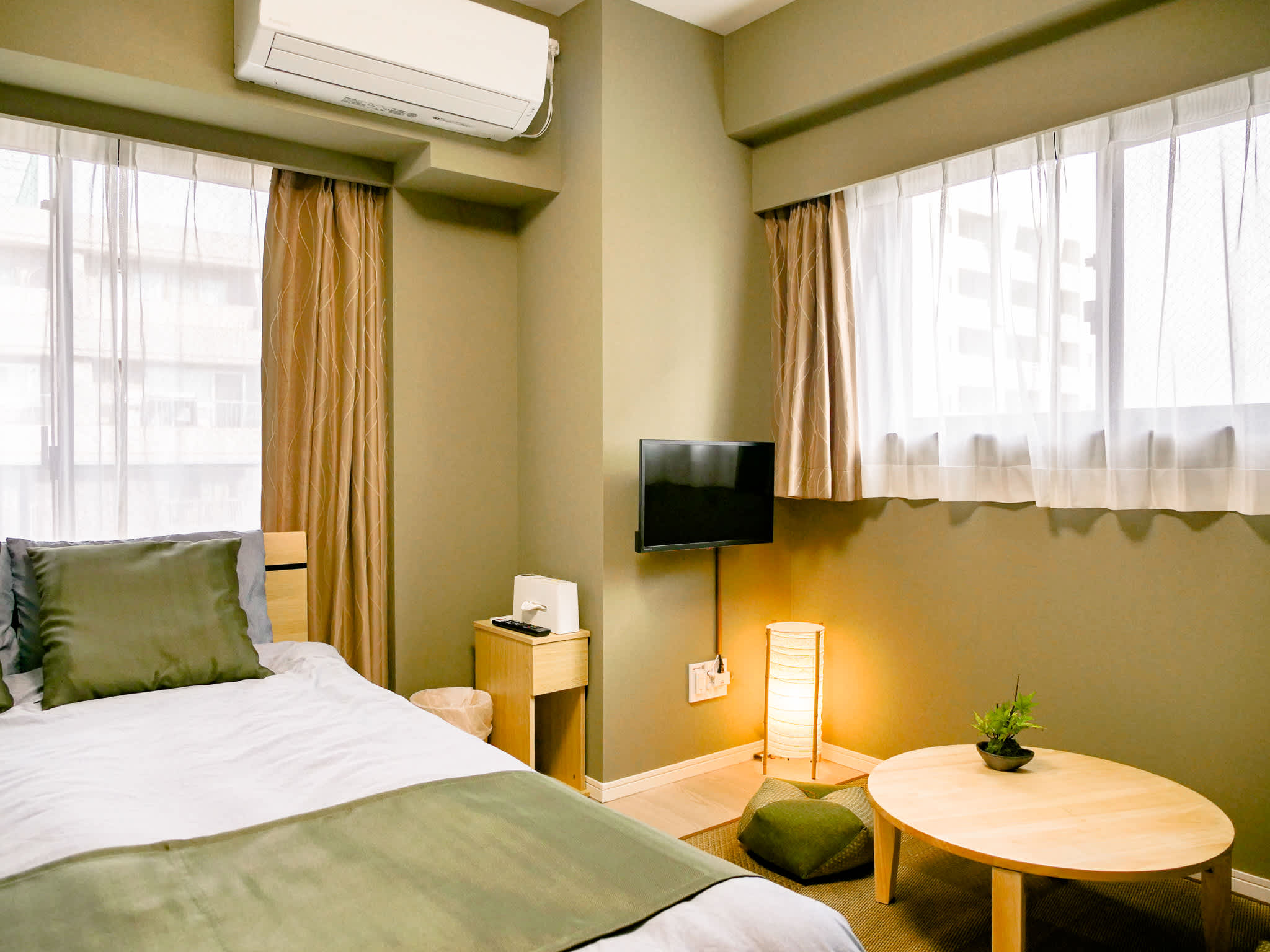 Triphome Nakano 旅屋中野|能遠眺富士山的夢幻住宿 / 動漫迷寶藏聖地 / 近新宿 - 綠意雙人套房