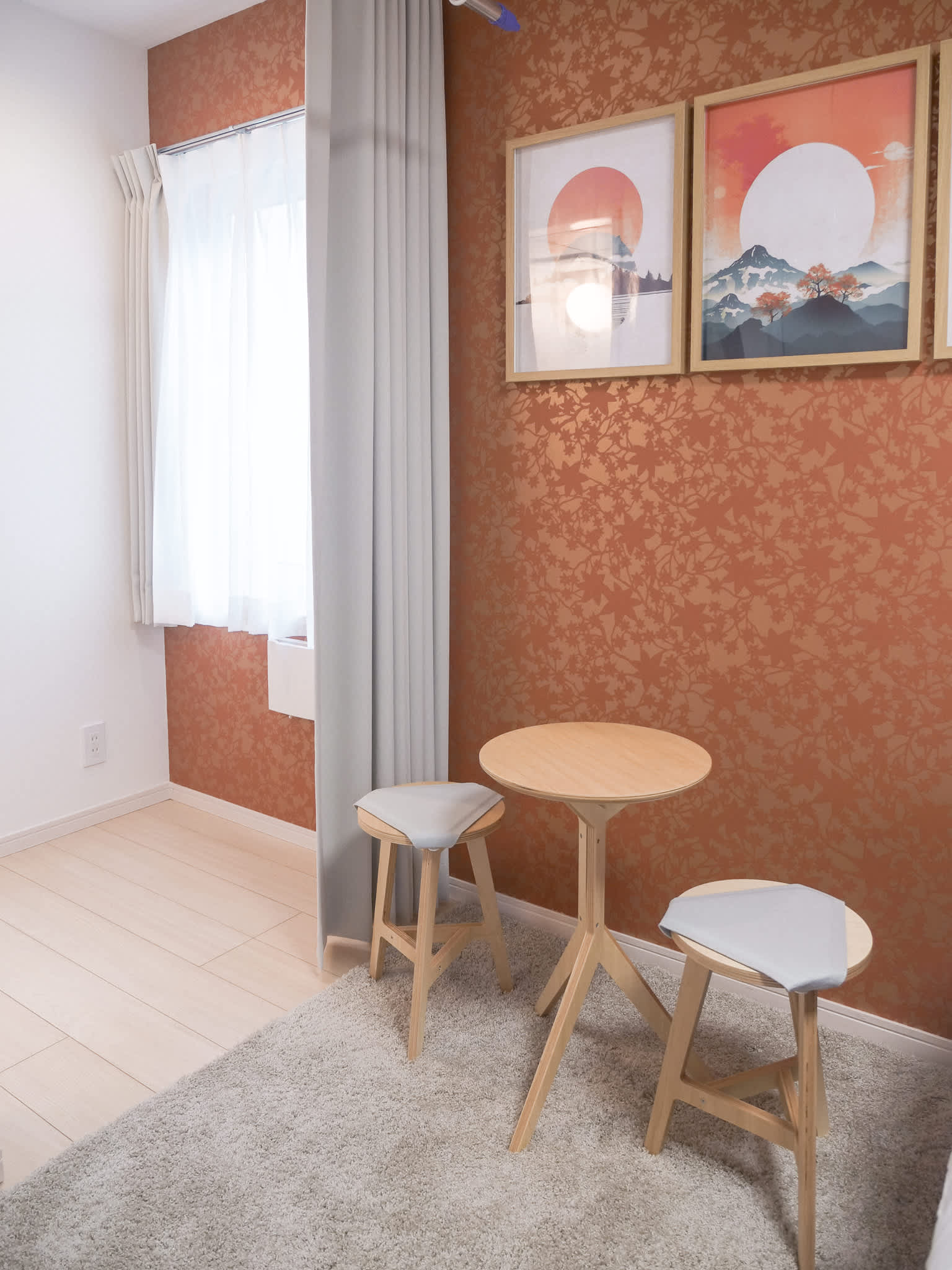 Triphome Shinokubo WUJI 旅屋新大久保 WUJI|2026 全新開幕 獨立衛浴 / 新宿 JR新大久保站走路4分鐘 - 浪漫楓情雙人房