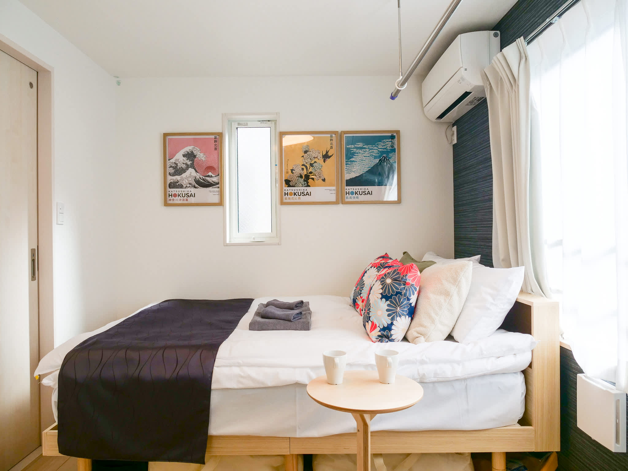 Triphome Shinokubo WUJI 旅屋新大久保 WUJI|2026 全新開幕 獨立衛浴 / 新宿 JR新大久保站走路4分鐘 - 北齋名畫雙人房