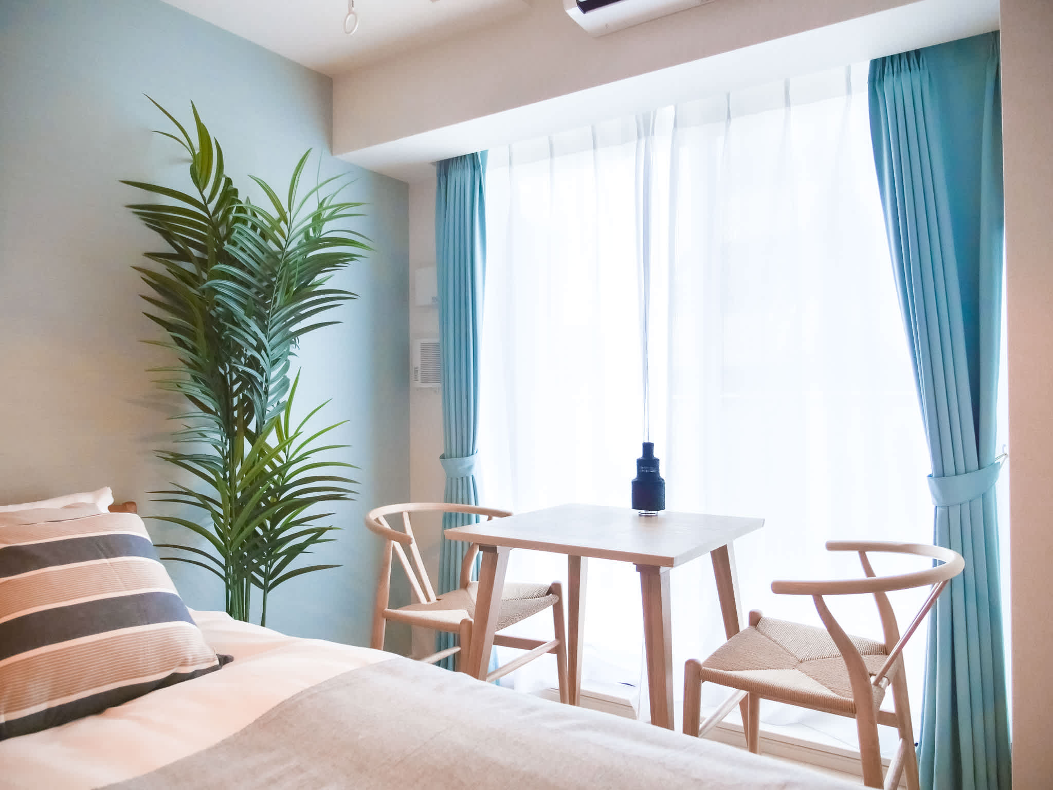 Triphome Toyko Perch 旅屋巢宿 | 全新現代電梯華廈 典雅套房 / 直達新宿、池袋、原宿、澀谷、上野 - 北歐清新四人房
