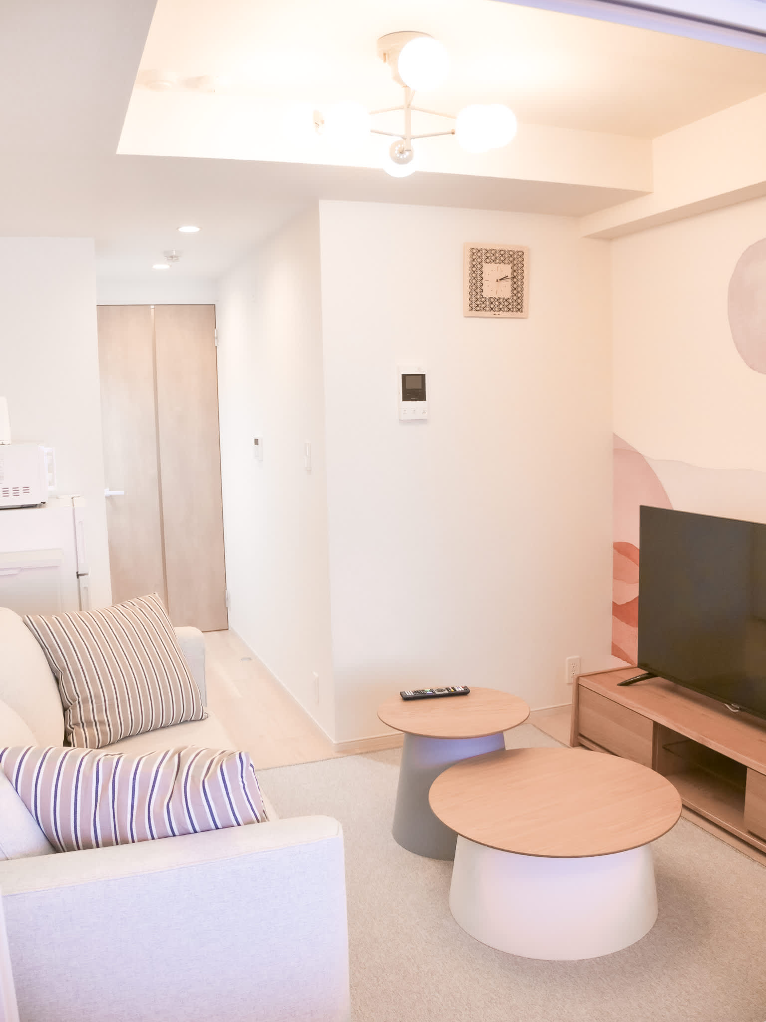 Triphome Toyko Perch 旅屋巢宿 | 全新現代電梯華廈 典雅套房 / 直達新宿、池袋、原宿、澀谷、上野 - 北歐清新四人房