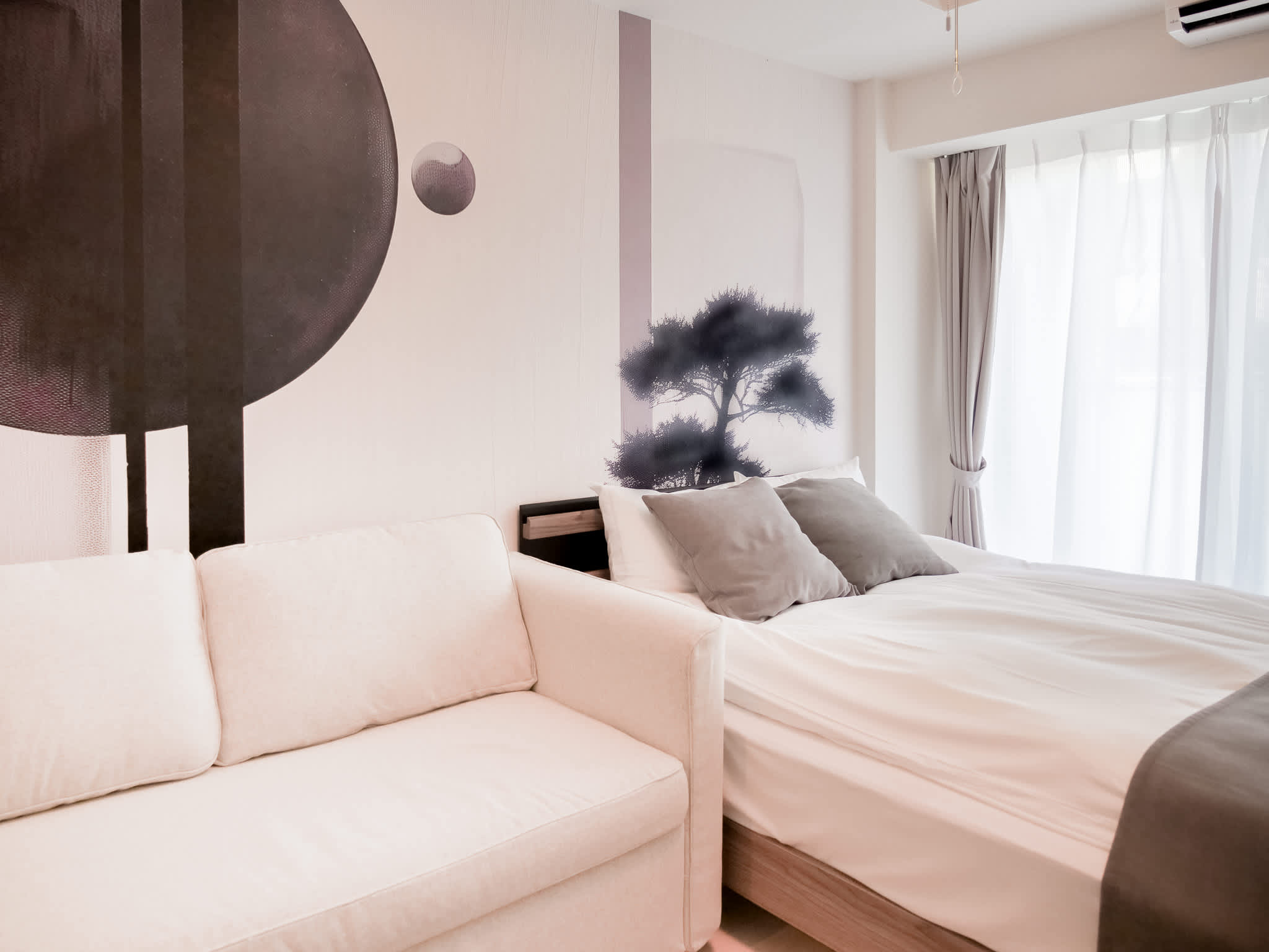 Triphome Toyko Perch 旅屋巢宿 | 全新現代電梯華廈 典雅套房 / 直達新宿、池袋、原宿、澀谷、上野 - 和風愜意四人房
