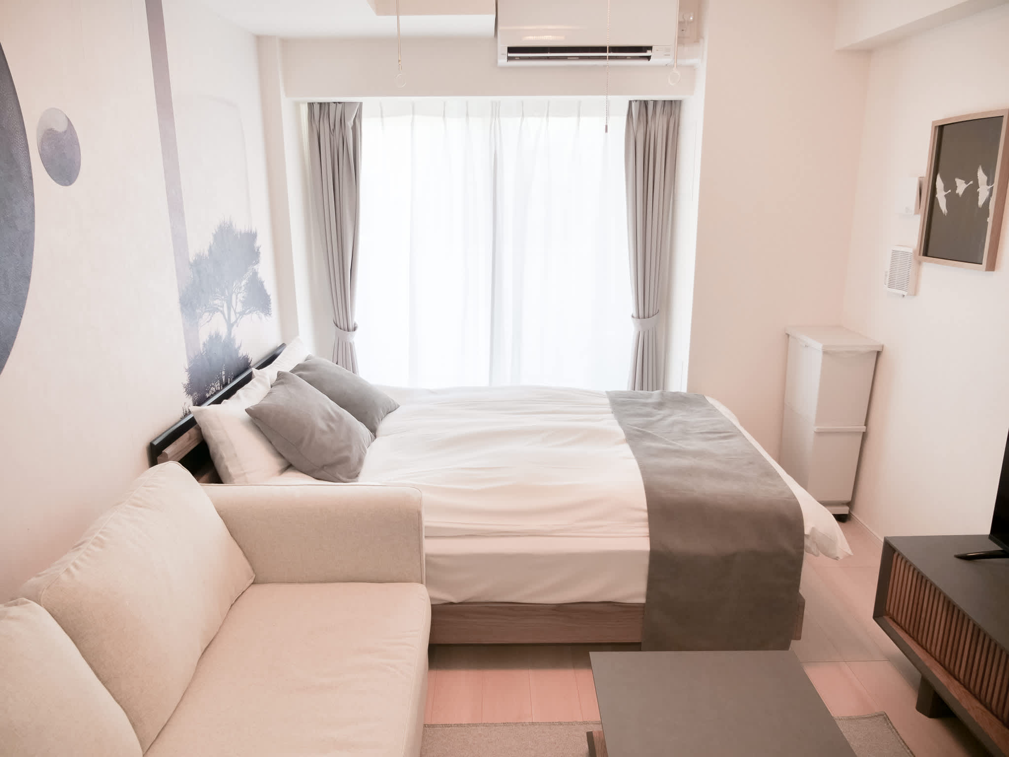 Triphome Toyko Perch 旅屋巢宿 | 全新現代電梯華廈 典雅套房 / 直達新宿、池袋、原宿、澀谷、上野 - 和風愜意四人房