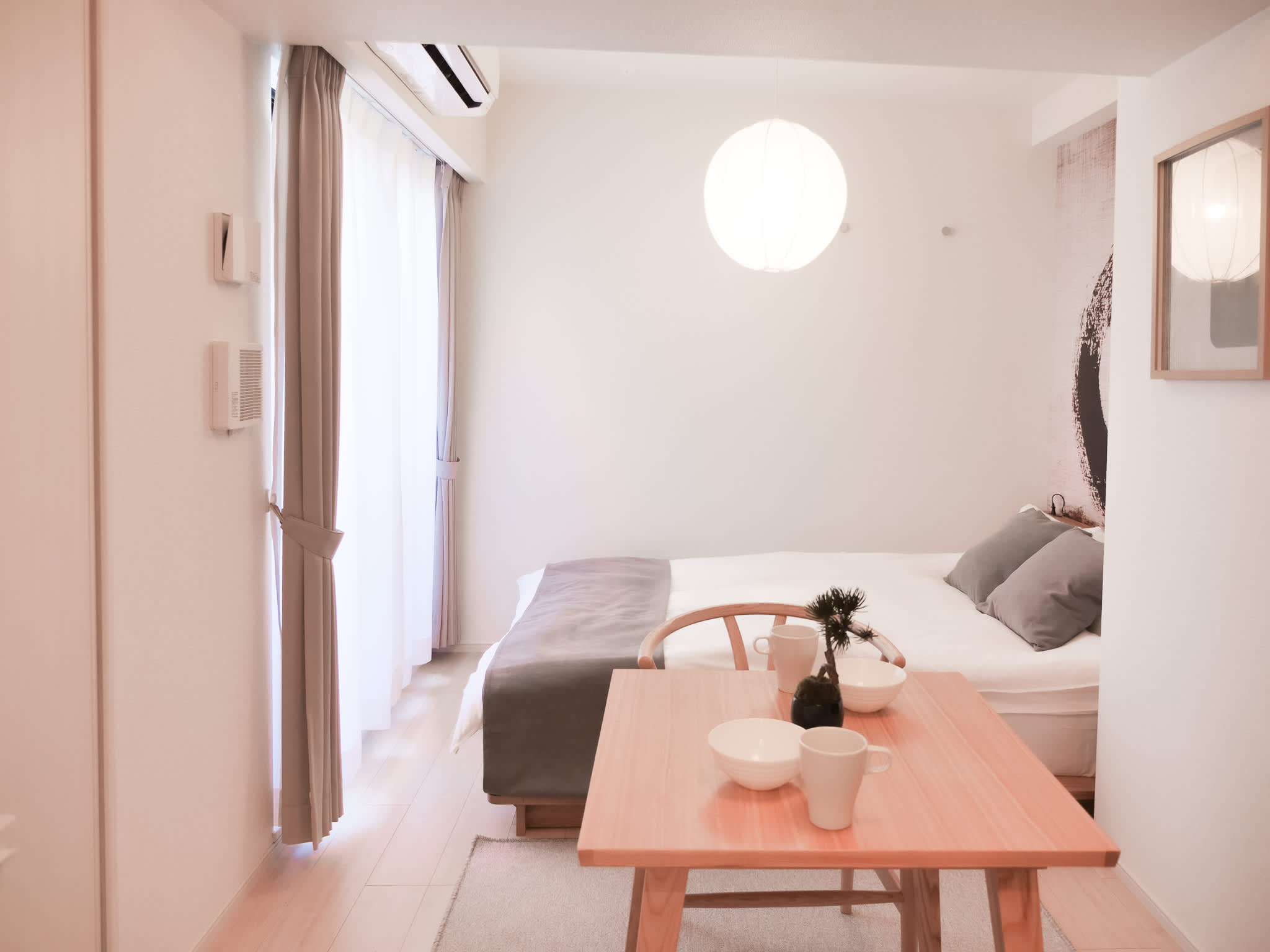 Triphome Toyko Perch 旅屋巢宿 | 全新現代電梯華廈 典雅套房 / 直達新宿、池袋、原宿、澀谷、上野 - 時尚現代雙人房